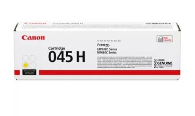 טונר מקורי צהוב Canon 045H-Y