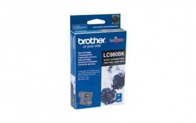 ראש דיו שחור מקורי ברדר Brother LC980BK