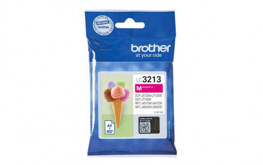 LC3213M מחסנית דיו Magenta מקורית של Brother