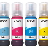 סט 6 בקבוקי דיו מקורי אפסון EPSON ‎108 EcoTank