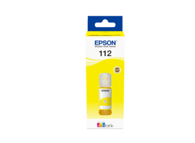 בקבוק דיו צהוב 112 מקורי 70 מ"ל  Epson