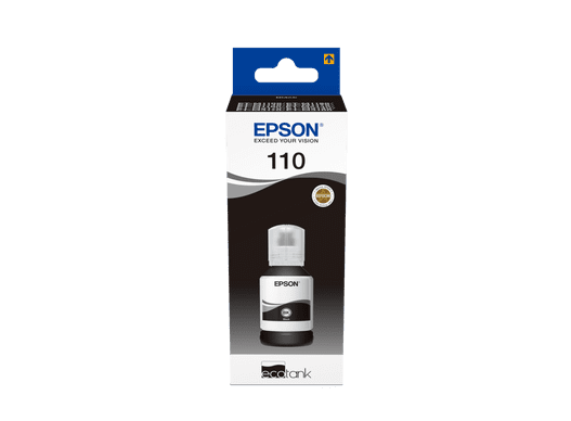 בקבוק דיו שחור Epson מקורי 110 - 120 מ"ל