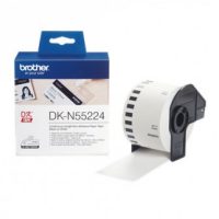 גליל נייר רציף לא דביק DK-N55224 של Brother - שחור על לבן, 54 מ``מ DKN55224
