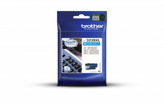 ראש דיו כחול מקורי ברדר Brother LC3239XLC