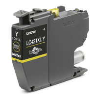 ראש דיו צהוב מקורי גדול ברדר Brother LC421XLY