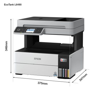 מדפסת הזרקת דיו צבעונית משולבת  ECOTANK Epson L6490