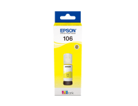 בקבוק דיו צהוב 106 מקורי 70 מ"ל Epson