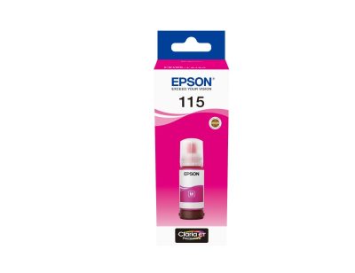 בקבוק דיו מג'נטה 115 מקורי 70 מ"ל  Epson