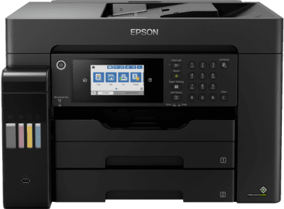 מדפסת הזרקת דיו משולבת צבעונית  +Epson L15160 A3