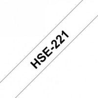 קלטת שחור על לבן 8 מ"מ מקורי Brother HSe221  מתכווץ בחום