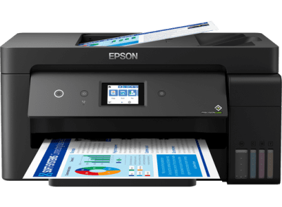 מדפסת הזרקת דיו משולבת צבעונית +Epson L14150 A3