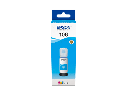 בקבוק דיו צ'יאן 106 מקורי 70 מ"ל  Epson