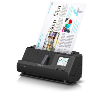 סורק קומפקטי EPSON WorkForce ES-C380W