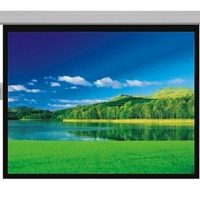 מסך הקרנה חשמלי למקרן 244X244 ס"מ E244