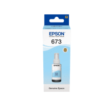 בקבוק דיו צ'יאן בהיר 673 מקורי 70 מ"ל  Epson
