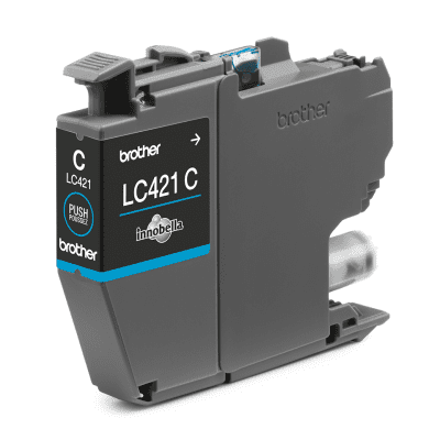 ראש דיו כחול מקורי ברדר Brother LC421C