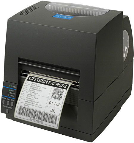 מדפסת מדבקות / ברקודים משרדית CITIZEN CL-S621
