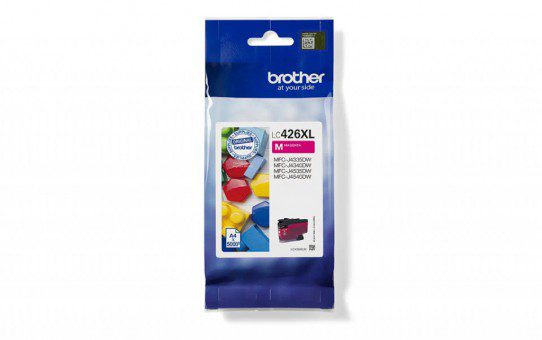ראש דיו אדום מקורי גדול לברדר Brother LC426XLM