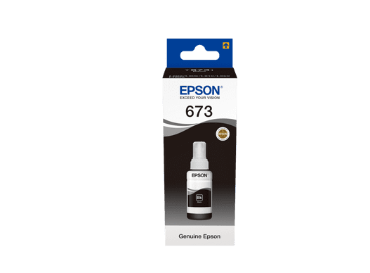 בקבוק דיו שחור 673 מקורי 70 מ"ל  Epson