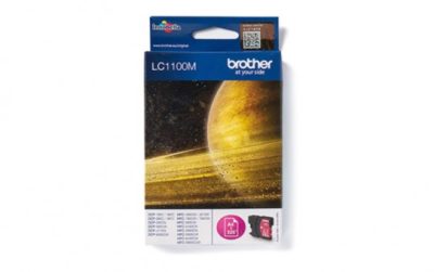 ראש דיו אדום מקורי ברדר Brother LC1100M