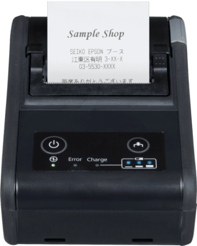 מדפסת מדבקות ניידת עם קולף EPSON TM-P60II Peeler