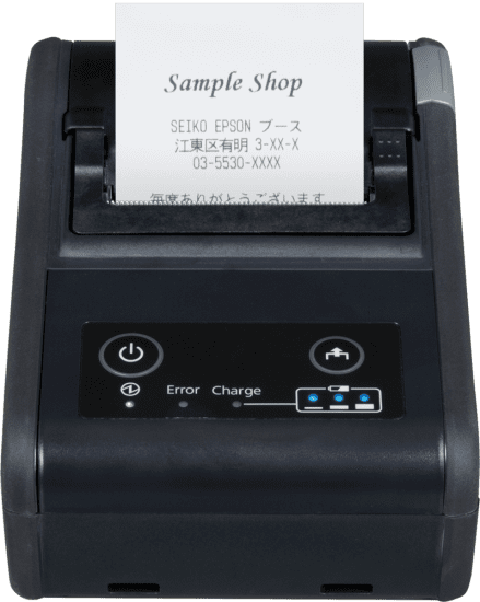 מדפסת מדבקות ניידת עם קולף EPSON TM-P60II Peeler
