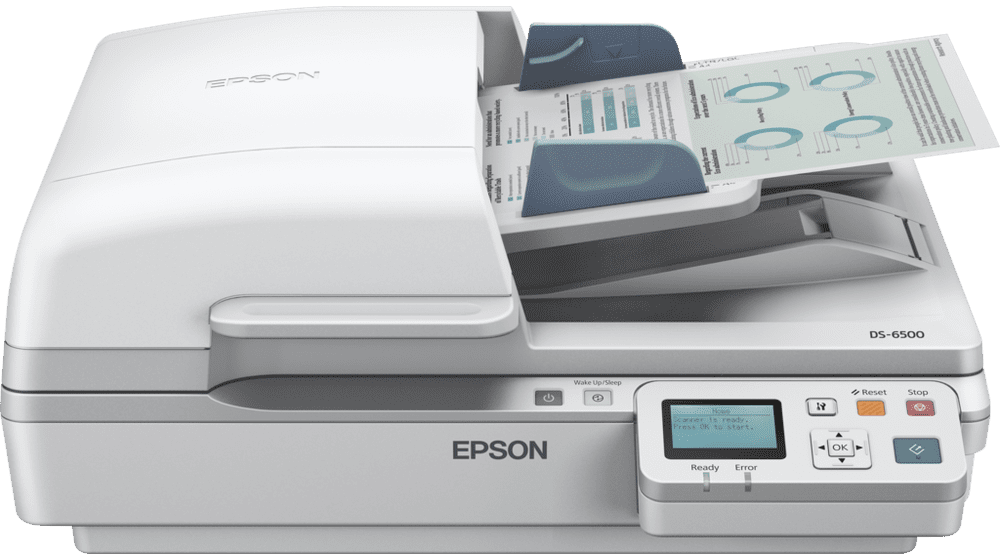 סורק מסמכים מהיר וחזק אפסון Epson WorkForce DS-7500N