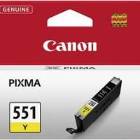 ראש דיו מקורי צהוב Canon CLI551Y 0.3K
