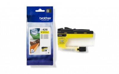 ראש דיו צהוב מקורי לברדר Brother LC426Y