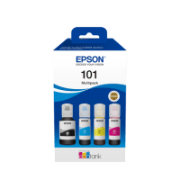 מארז סט דיו מקורי אפסון EPSON 101 ink bottle 127ml