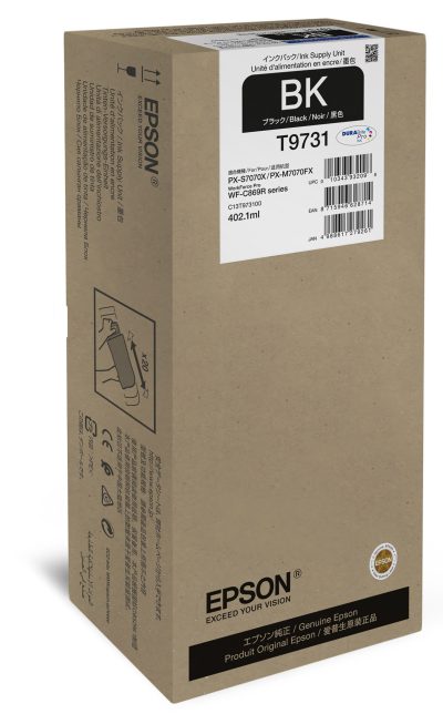 דיו שחור מקורי Epson  T9731 XL 22.5K