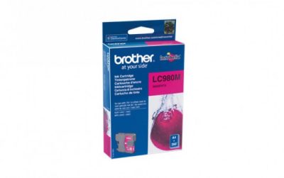 ראש דיו אדום מקורי ברדר Brother LC980M