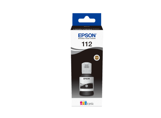 בקבוק דיו שחור 112 מקורי 127 מ"ל  Epson
