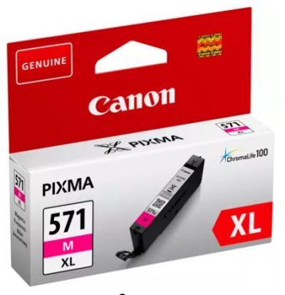 ראש דיו מקורי XL מג'נטה Canon CLI571XLM