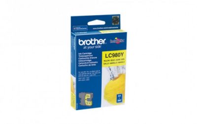 ראש דיו צהוב מקורי ברדר Brother LC980Y