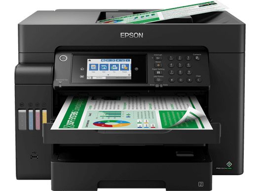 מדפסת הזרקת דיו צבעונית משולבת   +Epson L15150 A3