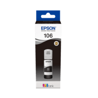 בקבוק דיו שחור 106 מקורי 70 מ"ל  Epson
