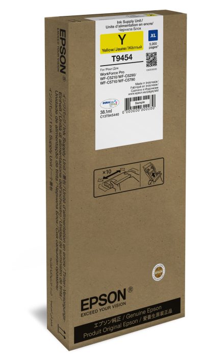 דיו צהוב מקורי Epson  T9454 XL 5K