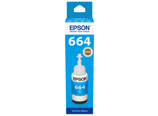 בקבוק דיו צ'יאן 664 מקורי 70 מ"ל  Epson