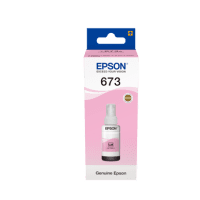 בקבוק דיו מג'נטה בהיר 673 מקורי 70 מ"ל  Epson