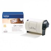 גליל תוויות מקורי 102x152 מ"מ שחור על לבן  DK-11241 Brother