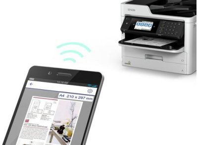 מדפסת ‏הזרקת דיו ‏משולבת אפסון Epson WorkForce Pro WF-M5799DWF