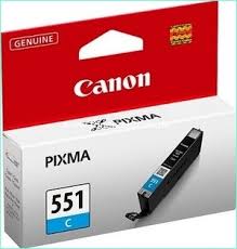 ראש דיו מקורי צ'יאן Canon CLI551C 0.3K
