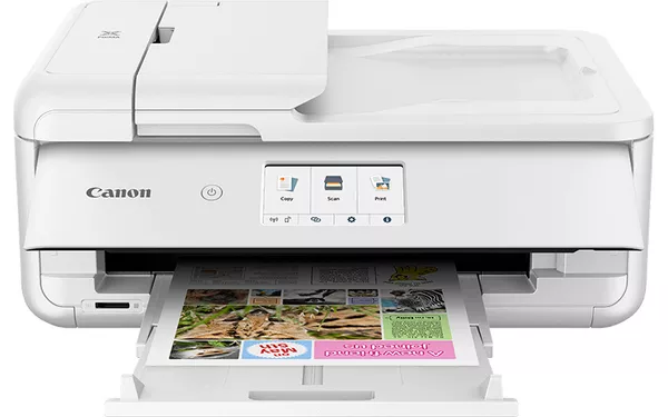 מדפסת ‏הזרקת דיו צבע ‏משולבת קנון Canon Pixma TS9551C