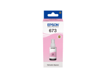 בקבוק דיו מג'נטה בהיר 673 מקורי 70 מ"ל Epson