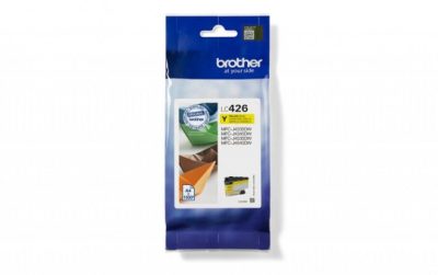ראש דיו צהוב מקורי לברדר Brother LC426Y