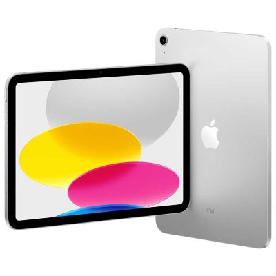 אייפד כסוף דור 10 – טאבלט חזק ומתקדם עם מסך Retina מרהיב, ביצועים מהירים ושימושיות מושלמת ללימודים, עבודה ובידור